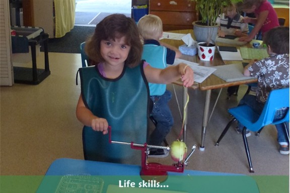 Preschool: Students learn life skills