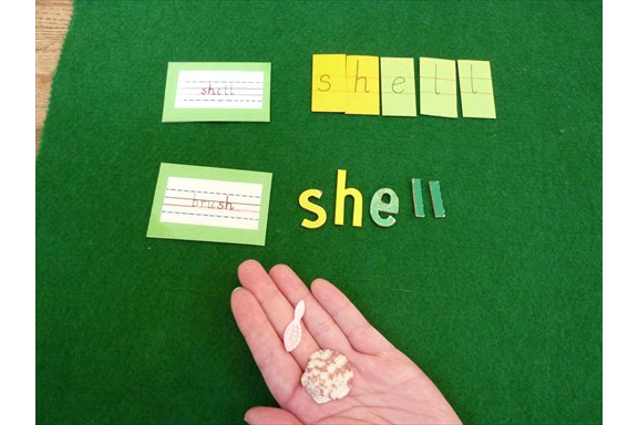 Language - Spelling the sh phonogram